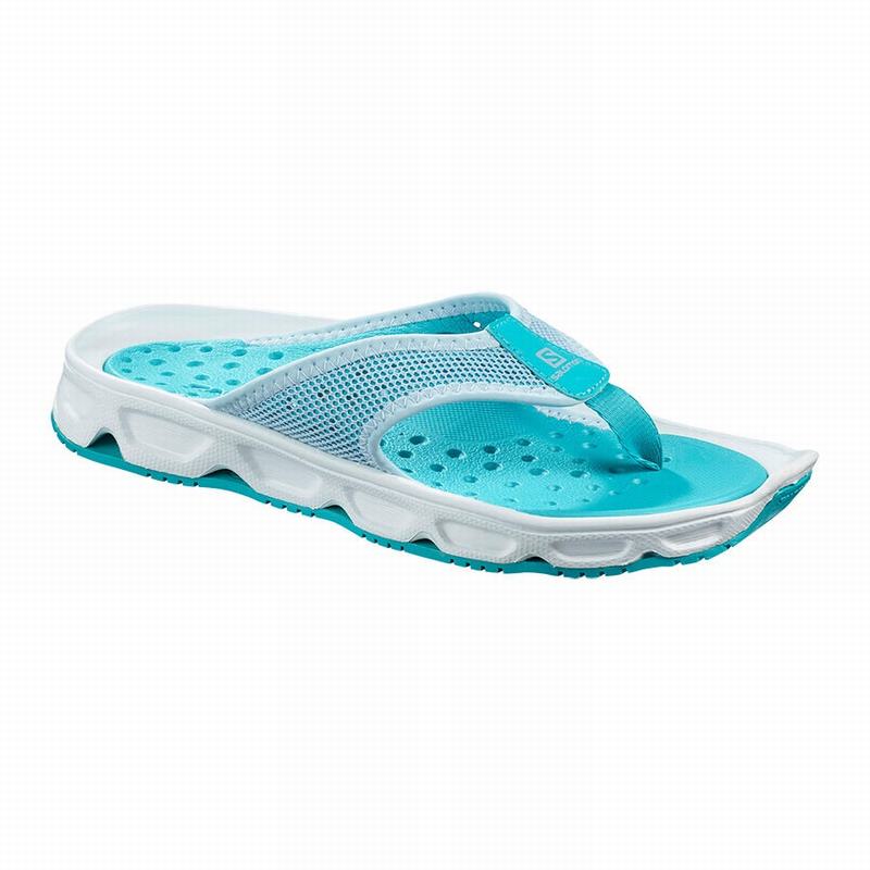 Salomon Singapore Womens Sandals - RX BREAK 4.0 W Grey Blue/White | 71534-QUGV